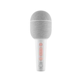 Miffy X Mipow Wireless Karaoke Microphone Bluetooth Handheld Portable Speaker Condenser microphon Home KTV Player for Kids Gift