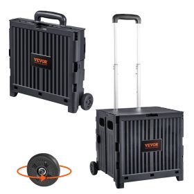 Foldable Utility Cart, 80 lbs Load Capacity