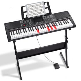 61 Key Digital Keyboard Piano, Lighted Keys