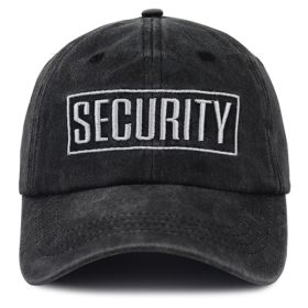 2pcs Security Hats For Men Women Security Accessories Baseball Cap (Option: 1PCS)