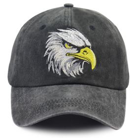 Embroidered Bald Eagle Head Hats (Option: 1PCS)