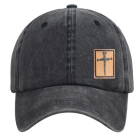 2pcs Leather Jesus Hats For Men Women (Option: 1PCS)