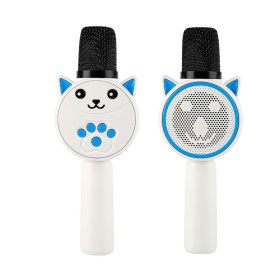 Karaoke Speaker Microphone (Option: Blue)